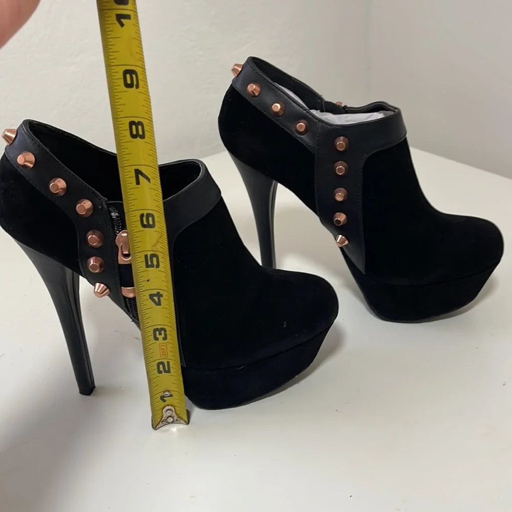 Bootie heels. - Picture 3 of 3